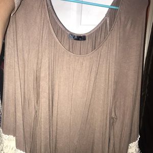 Light Brown dressy top!!